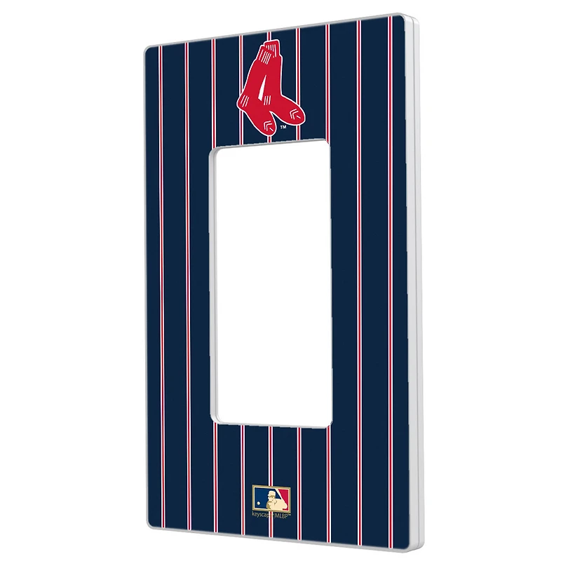 Boston Red Sox - Cooperstown Pinstripe Single Rocker Light Switch Plate