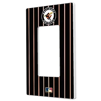 Baltimore Orioles 1966-1969 Cooperstown Pinstripe Single Rocker Light Switch Plate