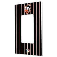 Baltimore Orioles - Cooperstown Pinstripe Single Rocker Light Switch Plate