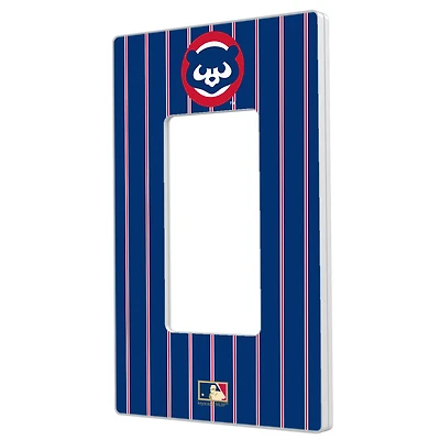 Chicago Cubs 1979 Cooperstown Pinstripe Single Rocker Light Switch Plate