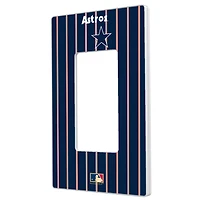Houston Astros - Cooperstown Pinstripe Single Rocker Light Switch Plate
