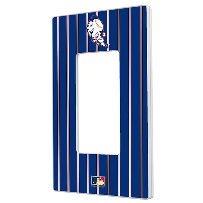 New York Mets 2014 Cooperstown Pinstripe Single Rocker Light Switch Plate