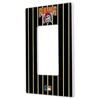 Pittsburgh Pirates - Cooperstown Pinstripe Single Rocker Light Switch Plate