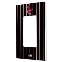 St. Louis Cardinals Cooperstown Pinstripe Single Rocker Light Switch Plate