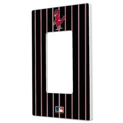 St. Louis Cardinals - Cooperstown Pinstripe Single Rocker Light Switch Plate