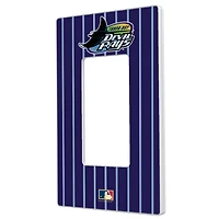 Tampa Bay Rays 1998-2000 Cooperstown Pinstripe Single Rocker Light Switch Plate