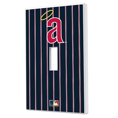Los Angeles Angels - Cooperstown Pinstripe Single Toggle Light Switch Plate