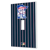 Minnesota Twins 1976-1986 Cooperstown Pinstripe Single Toggle Light Switch Plate