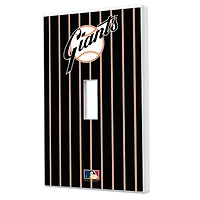 San Francisco Giants 1958-1967 Cooperstown Pinstripe Single Toggle Light Switch Plate