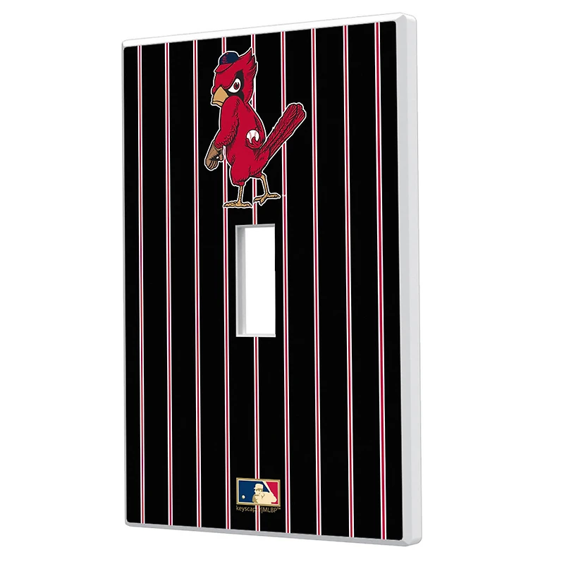 St. Louis Cardinals - Cooperstown Pinstripe Single Toggle Light Switch Plate