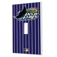 Tampa Bay Rays 1998-2000 Cooperstown Pinstripe Single Toggle Light Switch Plate