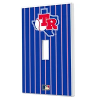 Texas Rangers 1981-1983 Cooperstown Pinstripe Single Toggle Light Switch Plate