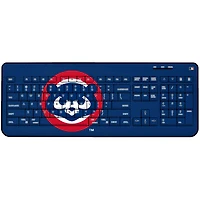 Chicago Cubs Cooperstown Solid Design Wireless Keyboard