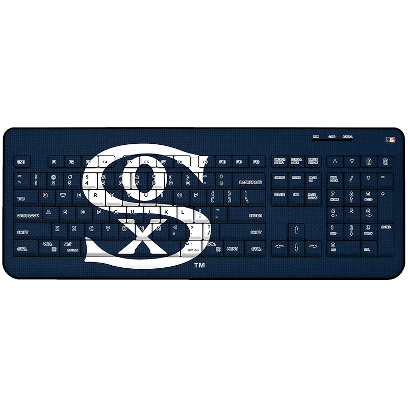 Chicago White Sox 1919 Cooperstown Solid Design Wireless Keyboard