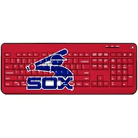 Chicago White Sox Cooperstown Solid Design Wireless Keyboard