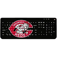 Cincinnati Reds 1978-1992 Cooperstown Solid Design Wireless Keyboard
