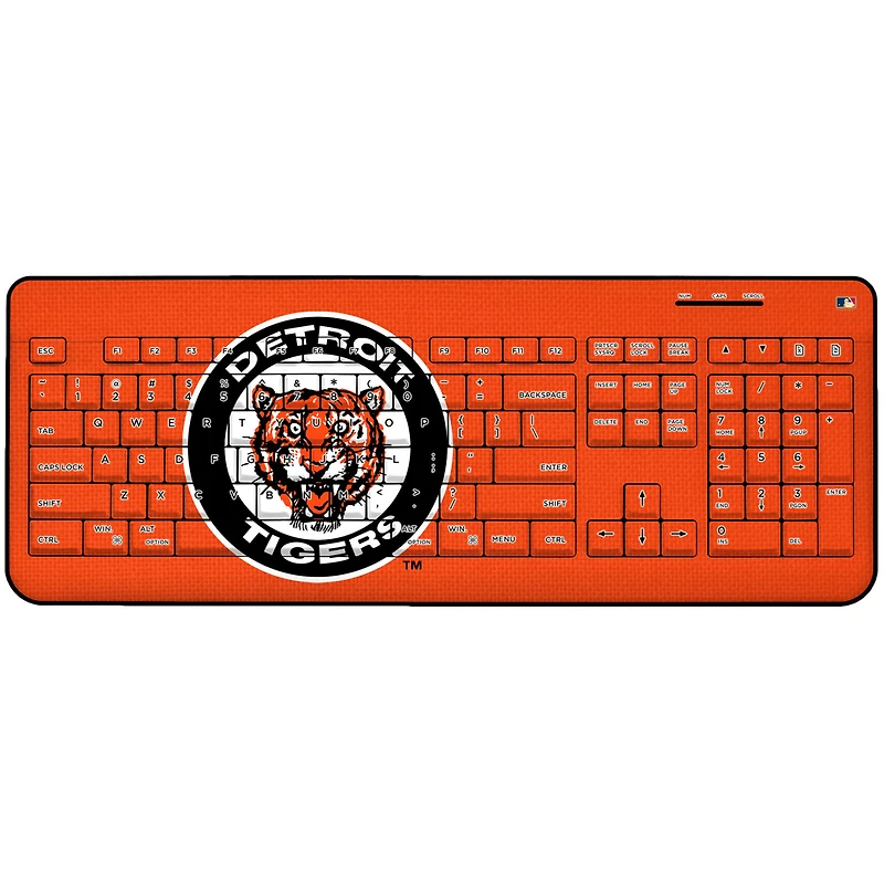 Detroit Tigers 1961-1963 Cooperstown Solid Design Wireless Keyboard