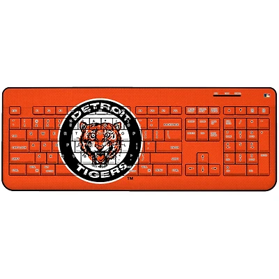 Detroit Tigers 1961-1963 Cooperstown Solid Design Wireless Keyboard