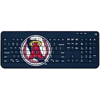 Los Angeles Angels Cooperstown Solid Design Wireless Keyboard