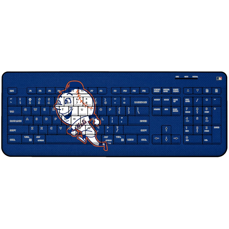 New York Mets 2014 Cooperstown Solid Design Wireless Keyboard