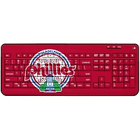 Philadelphia Phillies 1984-1991 Cooperstown Solid Design Wireless Keyboard