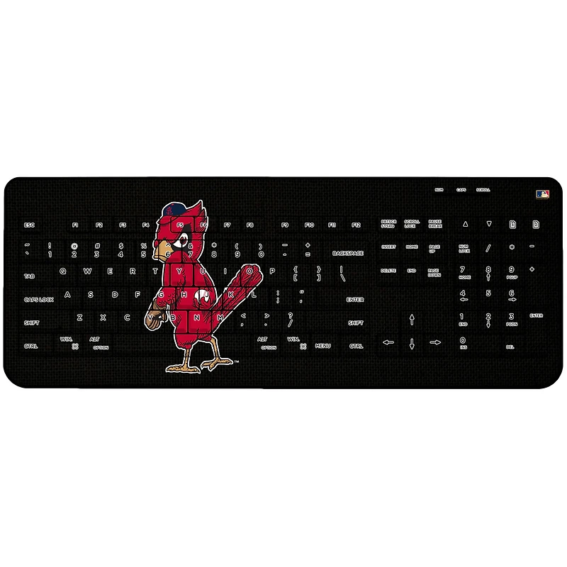 St. Louis Cardinals - Cooperstown Solid Design Wireless Keyboard