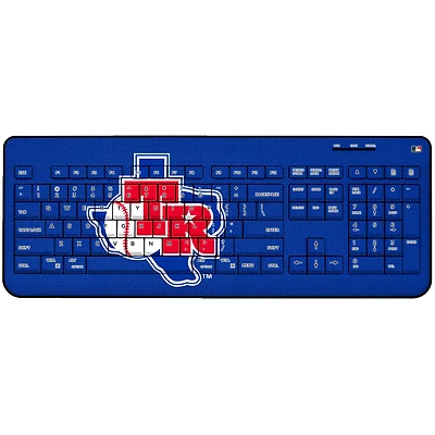 Texas Rangers 1981-1983 Cooperstown Solid Design Wireless Keyboard
