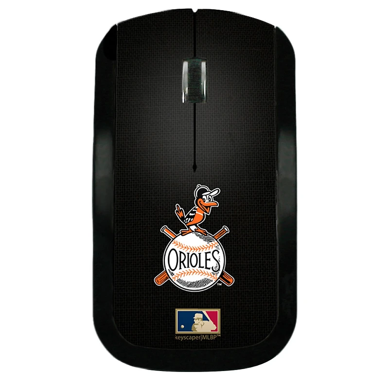 Baltimore Orioles 1954-1963 Cooperstown Solid Design Wireless Mouse