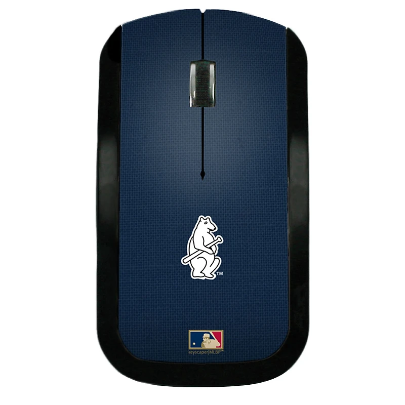 Chicago Cubs Cooperstown Solid Design Wireless Mouse