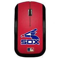 Chicago White Sox Cooperstown Solid Design Wireless Mouse
