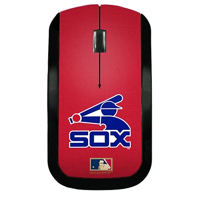 Chicago White Sox Cooperstown Solid Design Wireless Mouse