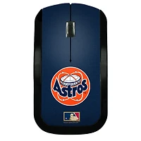 Houston Astros 1977-1998 Cooperstown Solid Design Wireless Mouse