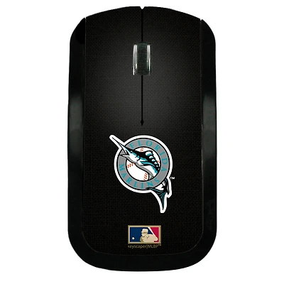 Miami Marlins 1993-2011 Cooperstown Solid Design Wireless Mouse