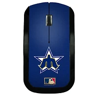 Seattle Mariners 1981-1986 Cooperstown Solid Design Wireless Mouse