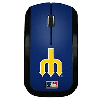 Seattle Mariners 1977-1980 Cooperstown Solid Design Wireless Mouse