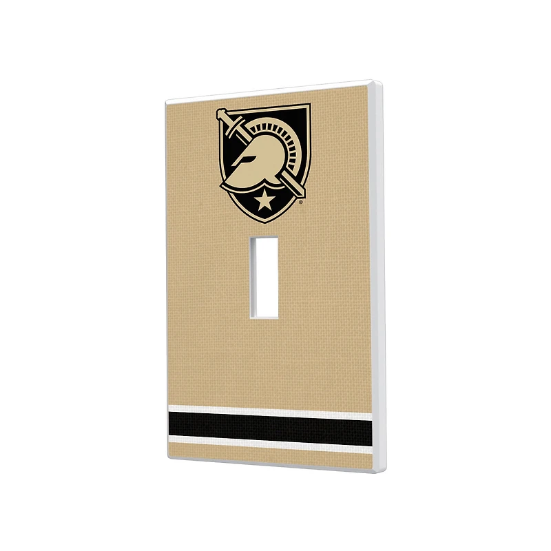 Army Black Knights Stripe Design Single Toggle Light Switch Plate