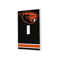Oregon State Beavers Stripe Design Single Toggle Light Switch Plate