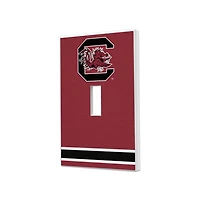 South Carolina Gamecocks Stripe Design Single Toggle Light Switch Plate
