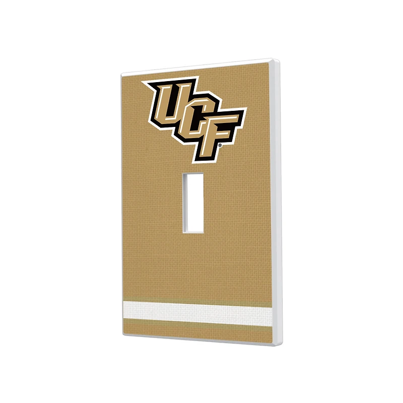 UCF Knights Stripe Design Single Toggle Light Switch Plate
