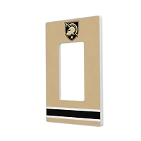 Army Black Knights Stripe Design Single Rocker Light Switch Plate