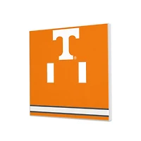 Tennessee Volunteers Stripe Design Double Toggle Light Switch Plate