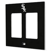 Chicago White Sox Solid Double Rocker Light Switch Plate