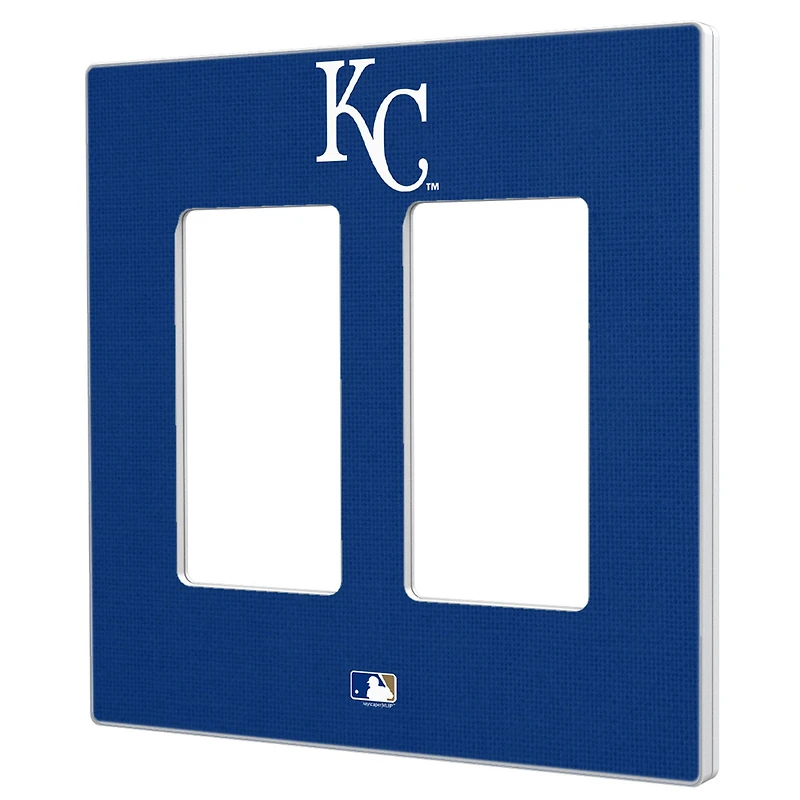 Kansas City Royals Solid Double Rocker Light Switch Plate