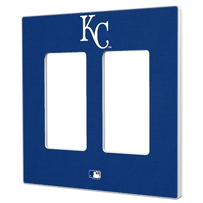 Kansas City Royals Solid Double Rocker Light Switch Plate