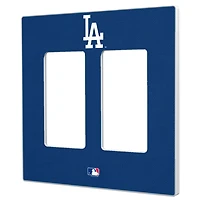 Los Angeles Dodgers Solid Double Rocker Light Switch Plate