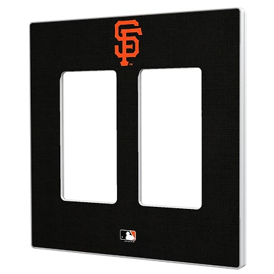 San Francisco Giants Solid Double Rocker Light Switch Plate