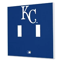 Kansas City Royals Solid Design Double Toggle Light Switch Plate