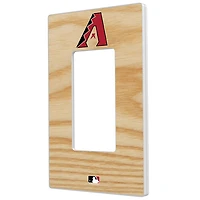 Arizona Diamondbacks Baseball Bat Design Single Rocker Light Switch Plate