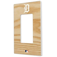 Detroit Tigers Baseball Bat Design Single Rocker Light Switch Plate