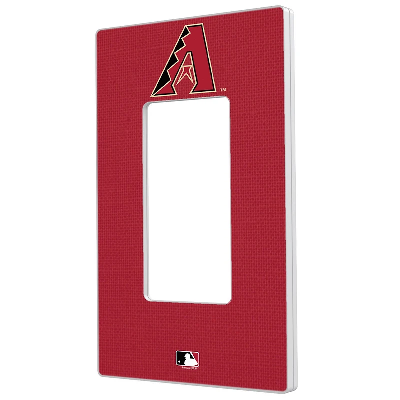 Arizona Diamondbacks Solid Single Rocker Light Switch Plate